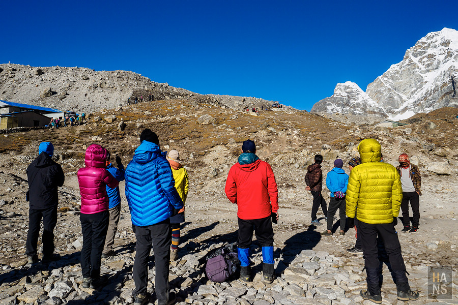 抵達EBC珠峰基地營