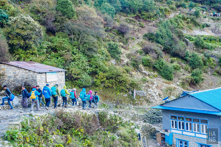 EBC珠峰基地營-從 Namche Bazaar 南崎巴札走到 Lukla 盧卡拉