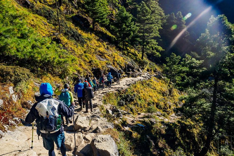 EBC珠峰基地營-從 Namche Bazaar 南崎巴札走到 Lukla 盧卡拉