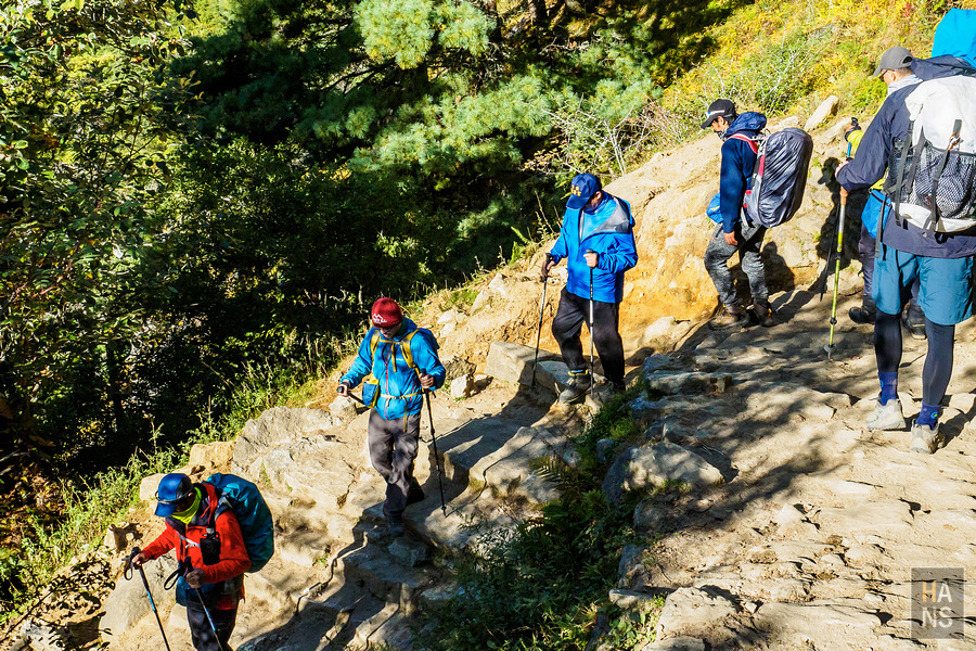 EBC珠峰基地營-從 Namche Bazaar 南崎巴札走到 Lukla 盧卡拉
