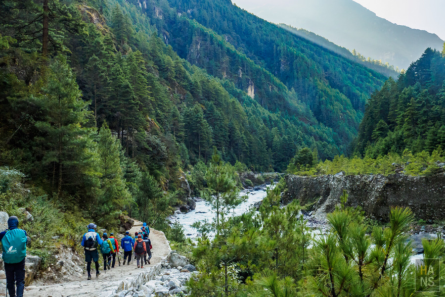 EBC珠峰基地營-從 Namche Bazaar 南崎巴札走到 Lukla 盧卡拉