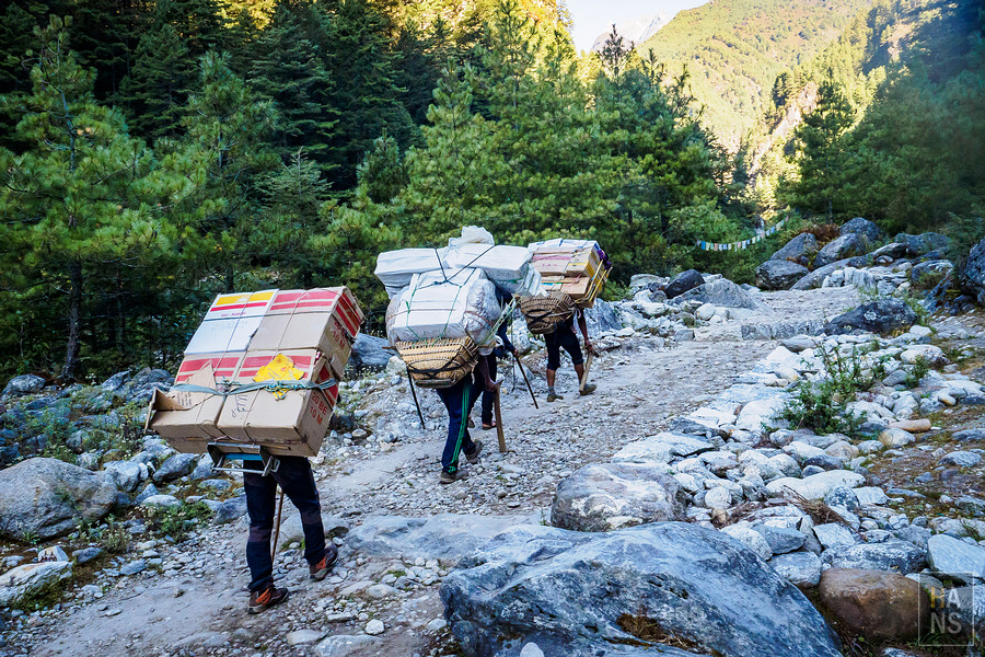 EBC珠峰基地營-從 Namche Bazaar 南崎巴札走到 Lukla 盧卡拉