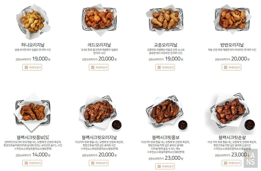 橋村炸雞東大門1號店︱首爾︱韓式炸雞