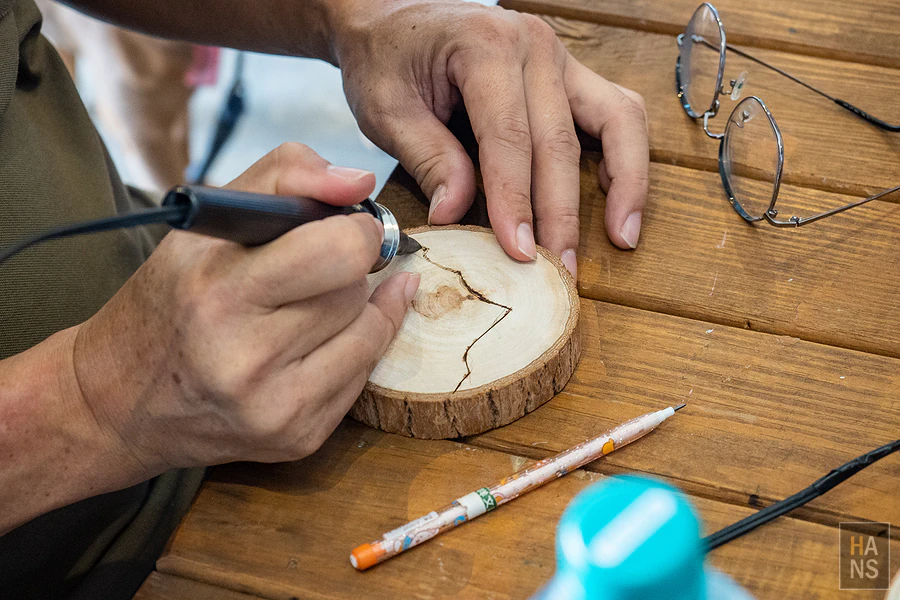 台東池上伯朗大道_漂流223木雕烙燒