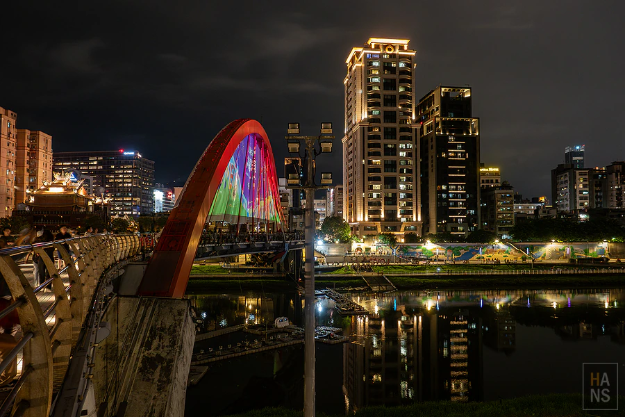 錫口碼頭彩虹橋︱2024台北水舞嘉年華︱Love遊臺北