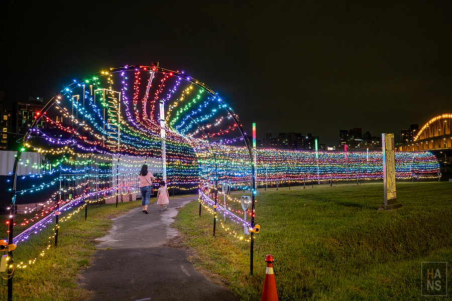 錫口碼頭彩虹橋︱2024台北水舞嘉年華︱Love遊臺北