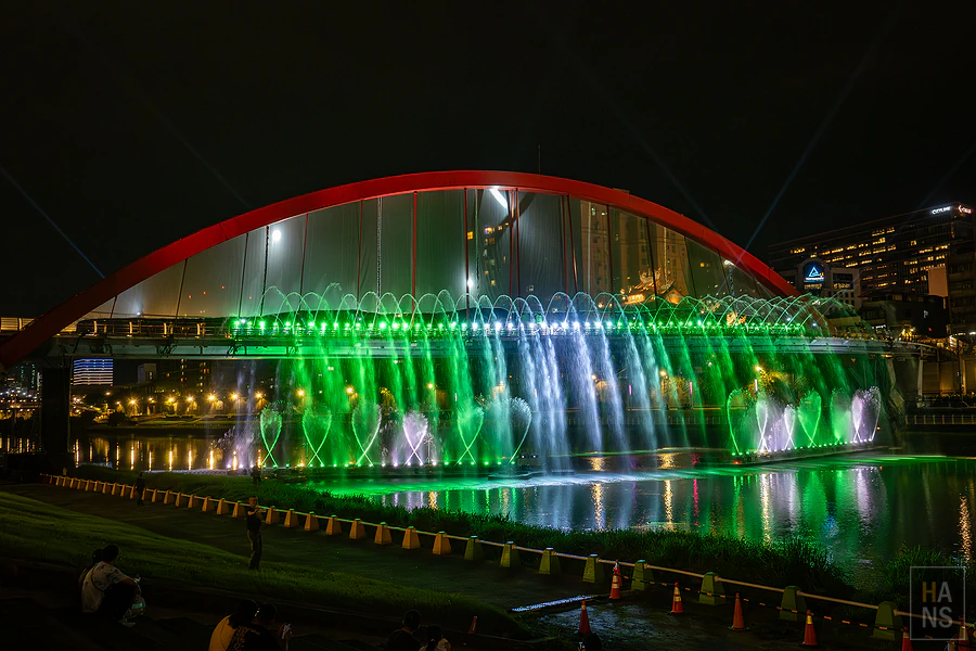 錫口碼頭彩虹橋︱2024台北水舞嘉年華︱Love遊臺北