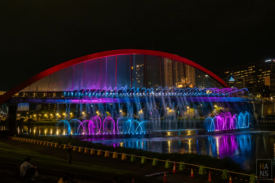 錫口碼頭彩虹橋︱2024台北水舞嘉年華︱Love遊臺北