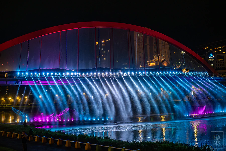 錫口碼頭彩虹橋︱2024台北水舞嘉年華︱Love遊臺北