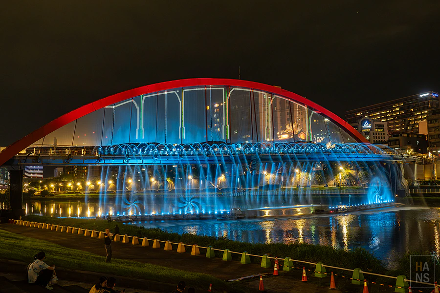 錫口碼頭彩虹橋︱2024台北水舞嘉年華︱Love遊臺北