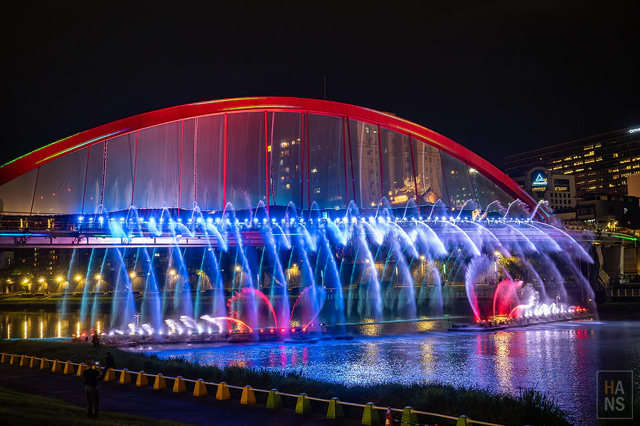 錫口碼頭彩虹橋︱2024台北水舞嘉年華︱Love遊臺北