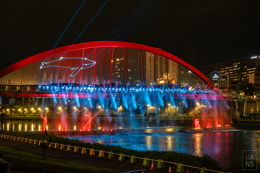 錫口碼頭彩虹橋︱2024台北水舞嘉年華︱Love遊臺北