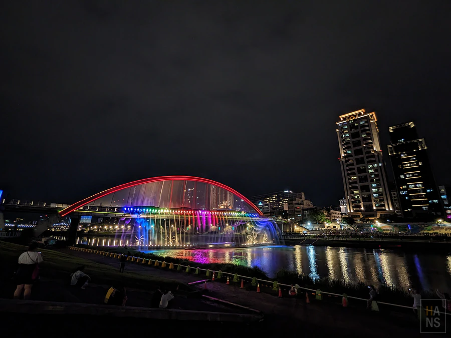 錫口碼頭彩虹橋︱2024台北水舞嘉年華︱Love遊臺北