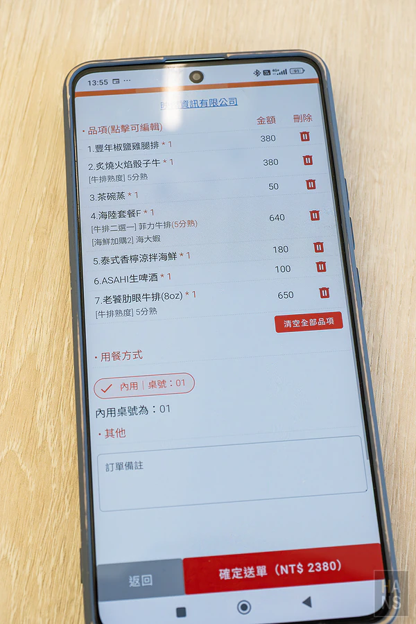 穀雨豐中式、牛排定食