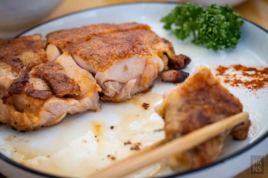 穀雨豐中式、牛排定食