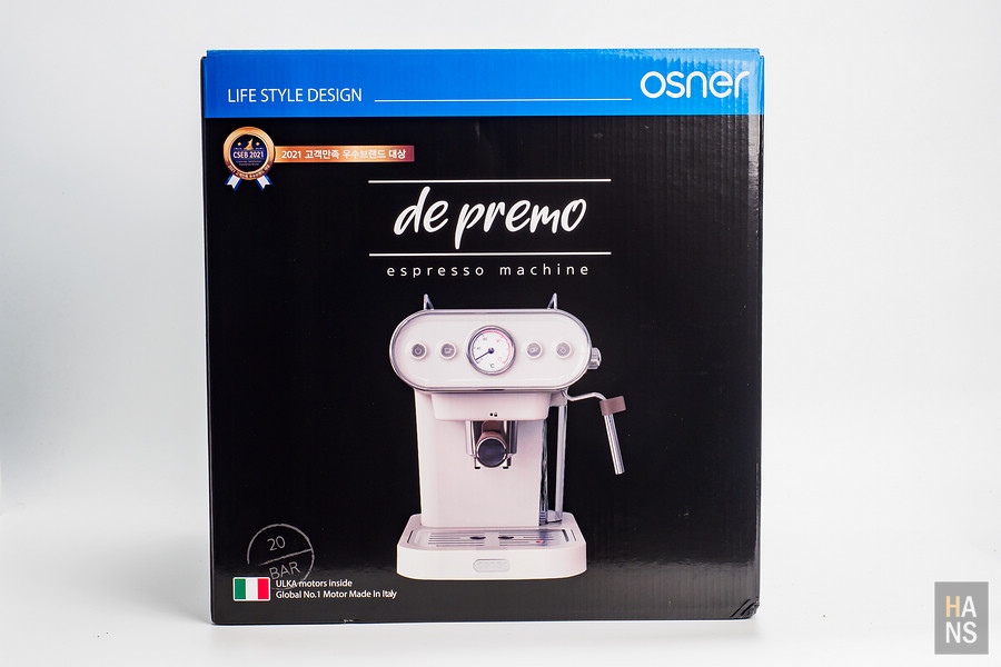 韓國 osner depremo D-mo 義式雙膠囊咖啡機