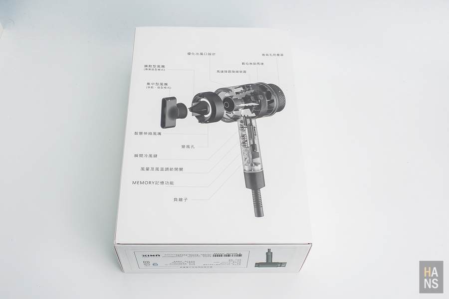 韓國UNIX-AIRSHOT負離子頂級吹風機