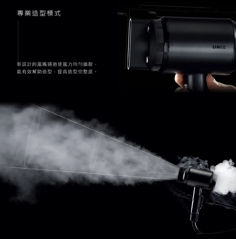 韓國UNIX-AIRSHOT負離子頂級吹風機