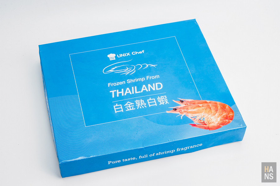 UNIX Chef 嚴選泰國白金熟白蝦